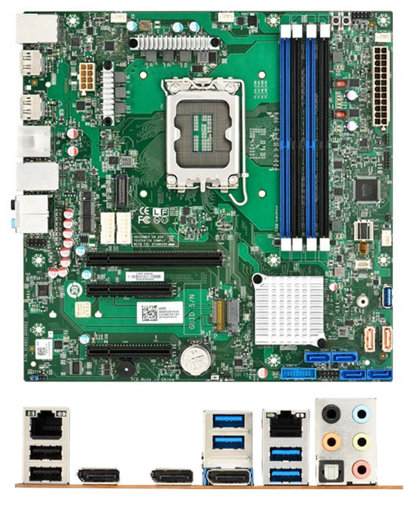 Mitac PH10ADU-Q670 Micro-ATX (Intel Q670, LGA1700) [PCIe x16, PCIe x8, 2x LAN] 