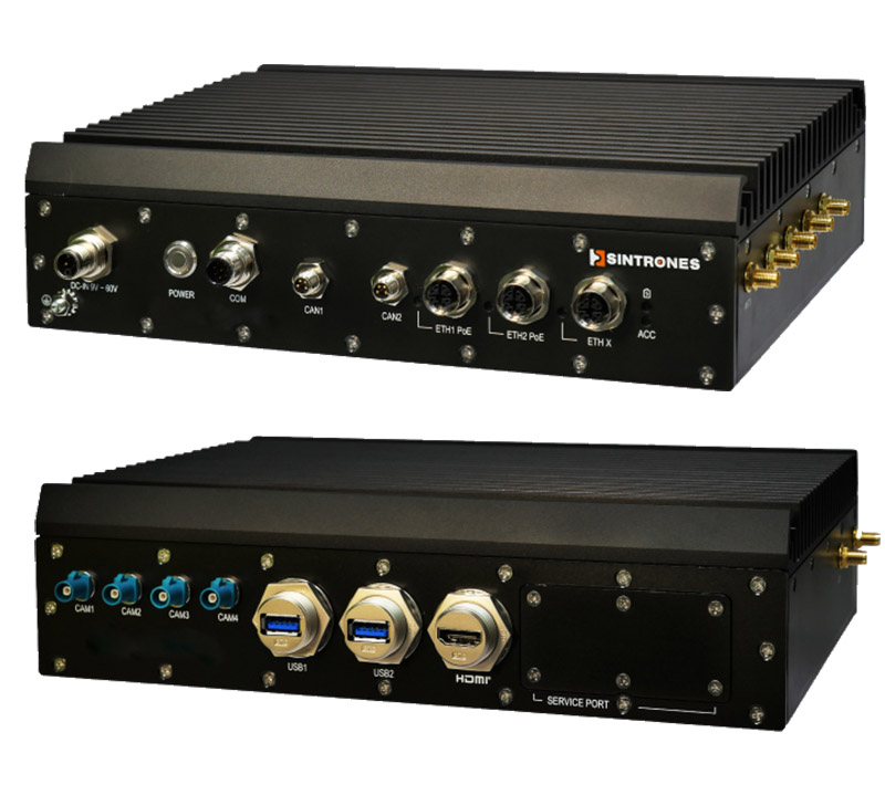 Sintrones IBOX-650P-T1-JAO64 (NVIDIA Jetson AGX Orin, 64GB, PoE, T1, GMSL support)